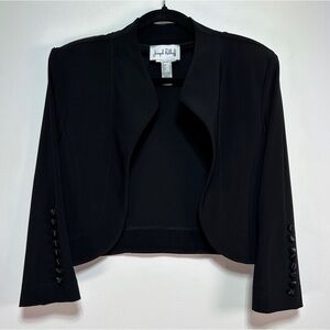 Joseph Ribkoff Black Cropped Jacket